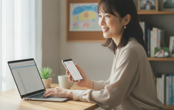 在宅PCオペで月30万！子育て優先、私のリアルな働き方☀️