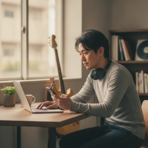 夢追いバンドマンだった俺が語る！高収入PCオペ、実はこんな奴に向いてるぜ！🎸💫