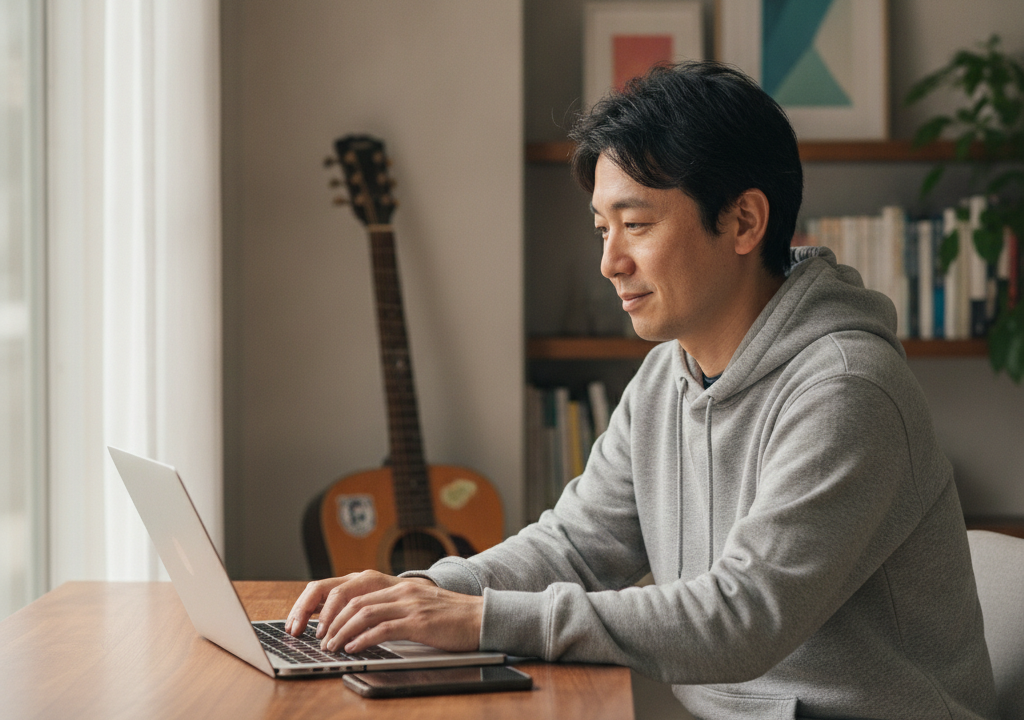 元バンドマンだった俺が、PCワークで月25万稼ぐまでの話！夢は諦めないぜ🎸💫