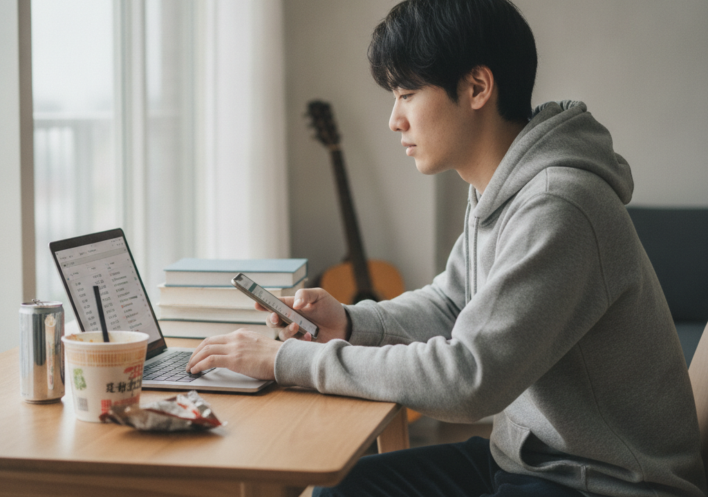 学生時代、俺を救ってくれた即金バイト話！マジで金欠で死にそうな君に、短期・日払いバイトのリアルをぶっちゃけるぜ！🎸